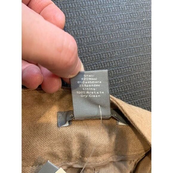 Ann Taylor Wool Cashmere Career Trouser Pant Size 12 NEW - Picture 3 of 4